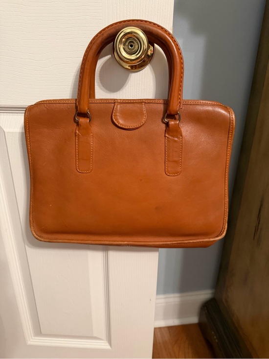 Bonnie Cashin Handbags - VTG Bonnie Cashin for Meyers Classic Tan Leather Satchel Bag